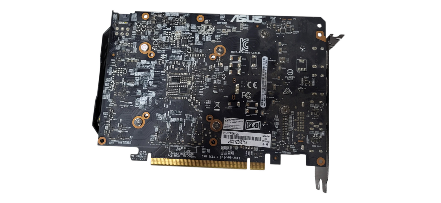 ASUS NVIDIA GeForce GTX 1060 3GB GPU