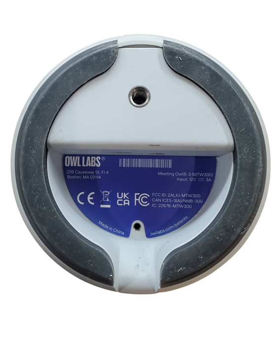 OWL Labs Meeting Owl 3 360° Conference Camera/Mic/Speaker - MTW300