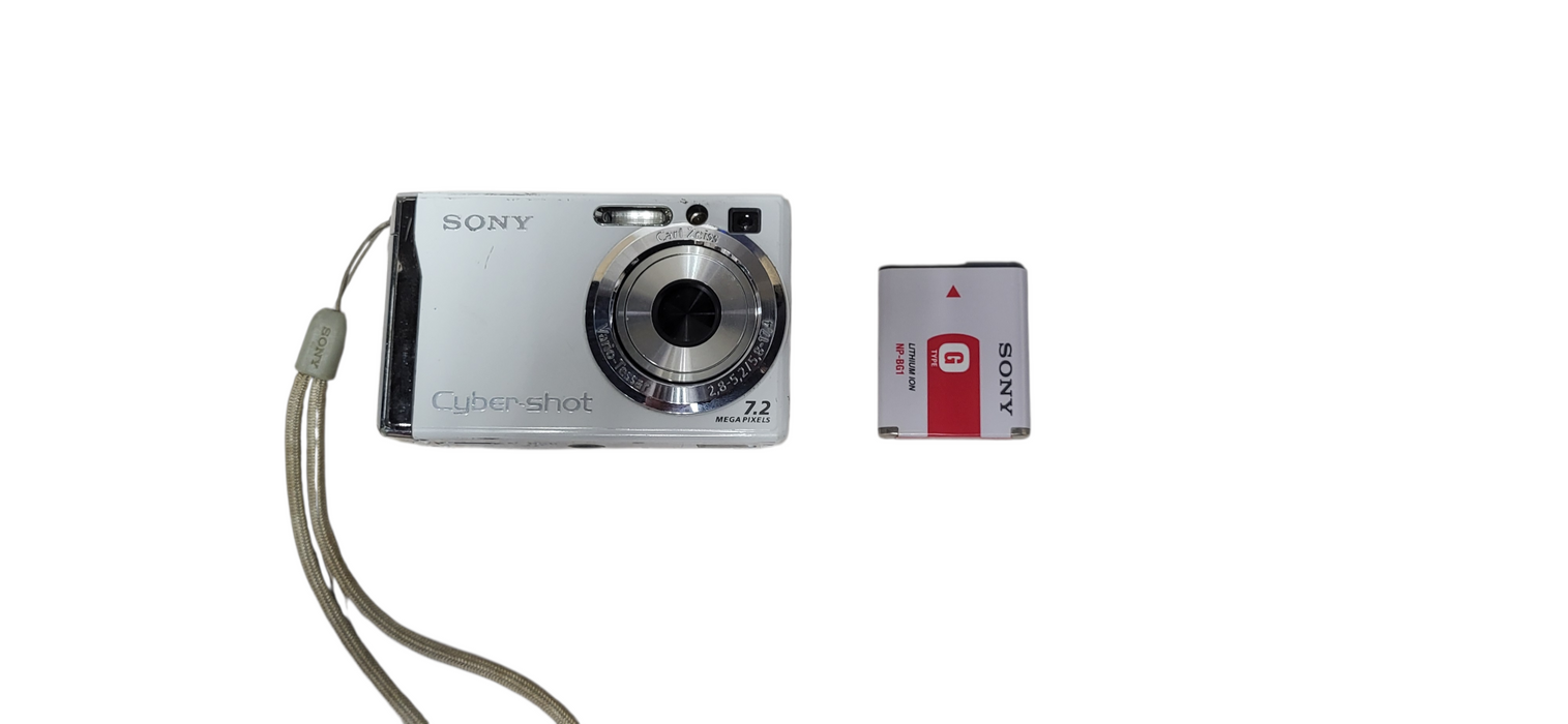 Sony Digital Camera Cybershot DSC-W80 7.2MP W/ Battery  | SEE