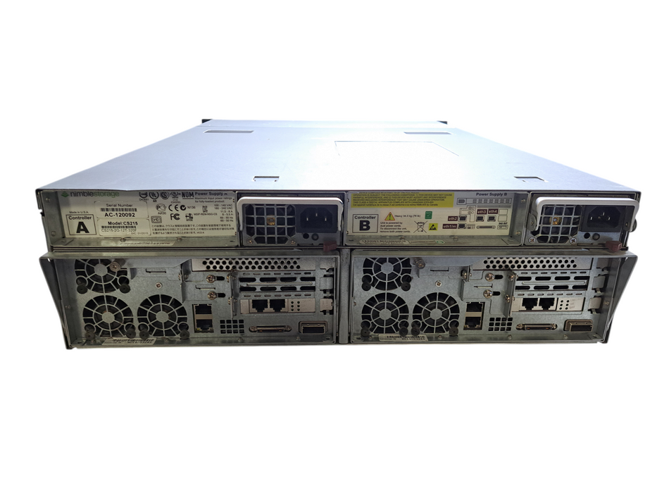 Nimble Storage CS200/400, ES1 Storage Array 16x 3.5" | 2x SAS Controllers *READ*