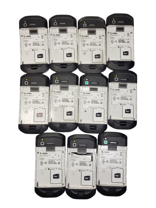 Lot of 11x Zebra TC52X TC520K Barcode ScannerTC520K-1PEZU4P-NA