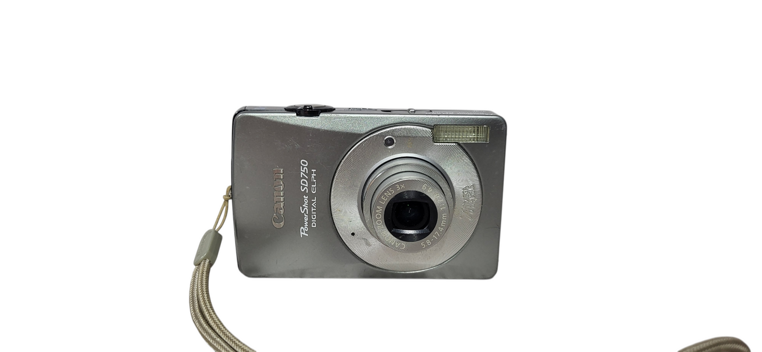 Canon PowerShot SD750 7.1MP Elph Digital Camera | READ