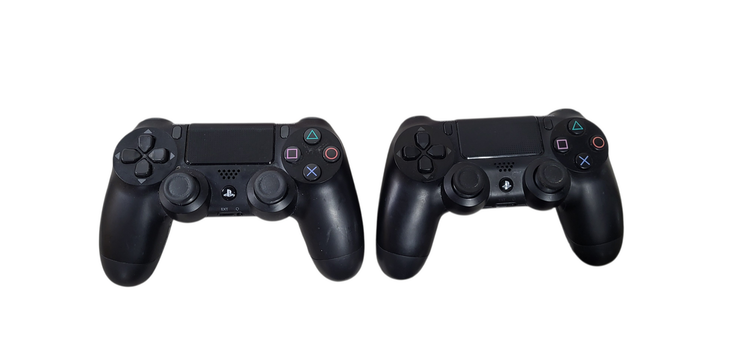 Pair of Sony PlayStation 4 PS4 DualShock  Wireless Controllers CUH-ZCT1U