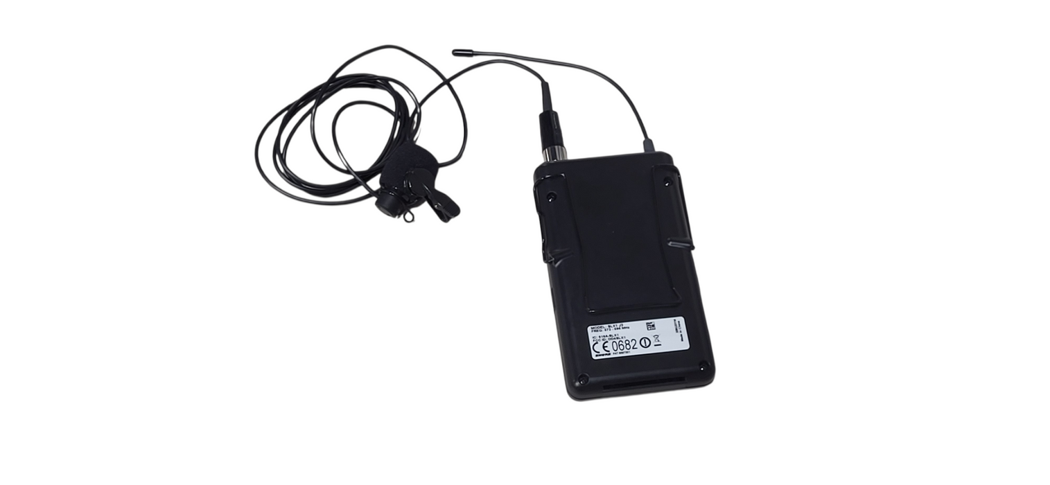 Shure SLX1 J3 572-596MHz - Wireless BodyPack Transmitter & Microphne