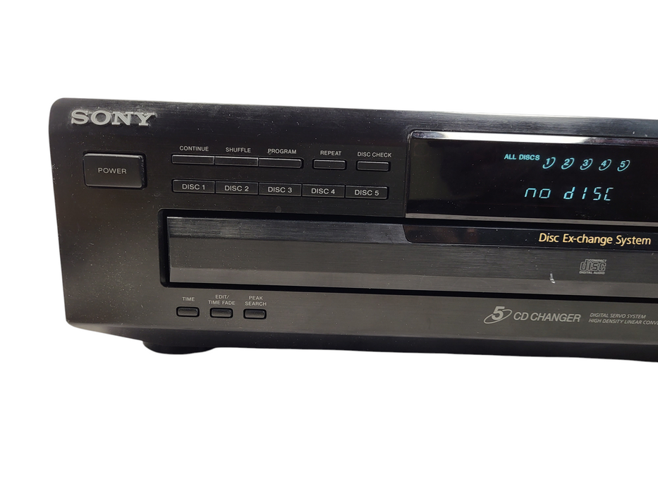 Sony CDP-CE215 CD Changer 5 Compact Disc Player HiFi Stereo Vintage Home Audio
