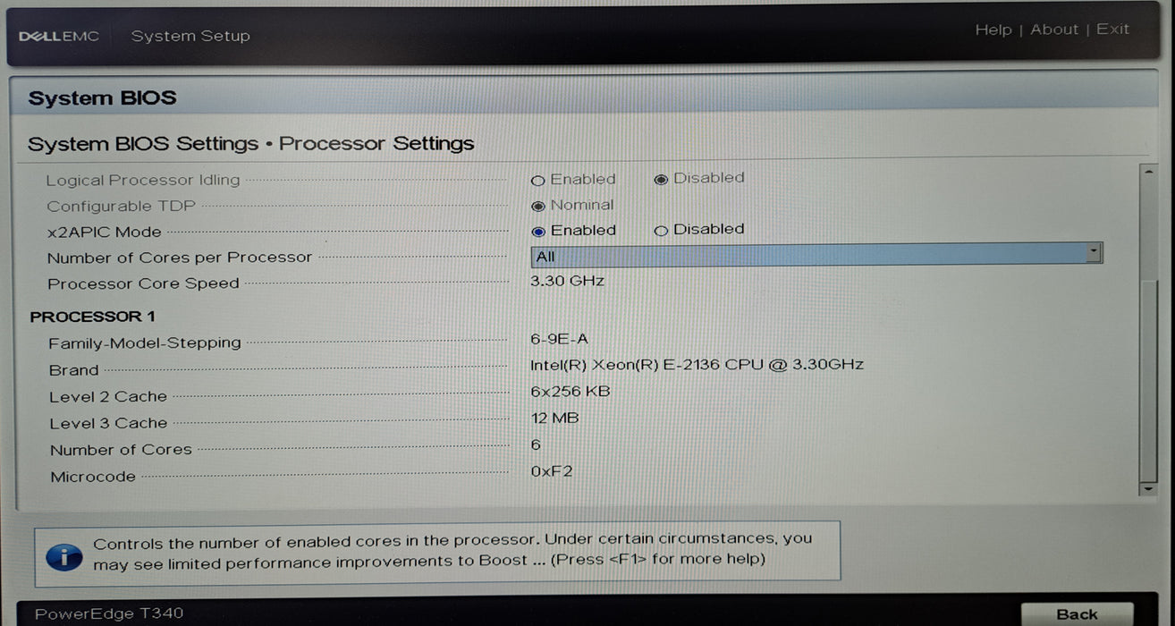 Dell PowerEdge T340 8x 3.5" | Xeon E-2136 @3.30GHz, 16GB DDR4, PERC H730P RAID