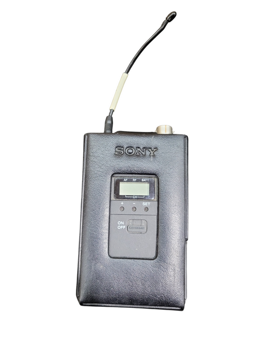 Sony WRT-822B UHF Synthesized Mic Transmitter READ