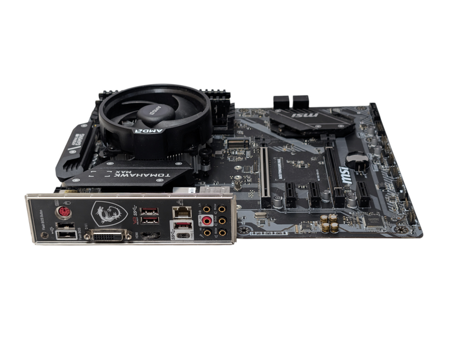 MSI B450 Tomahawk MAX AMD Ryzen 7 5800X 16GB RAM Motherboard Combo