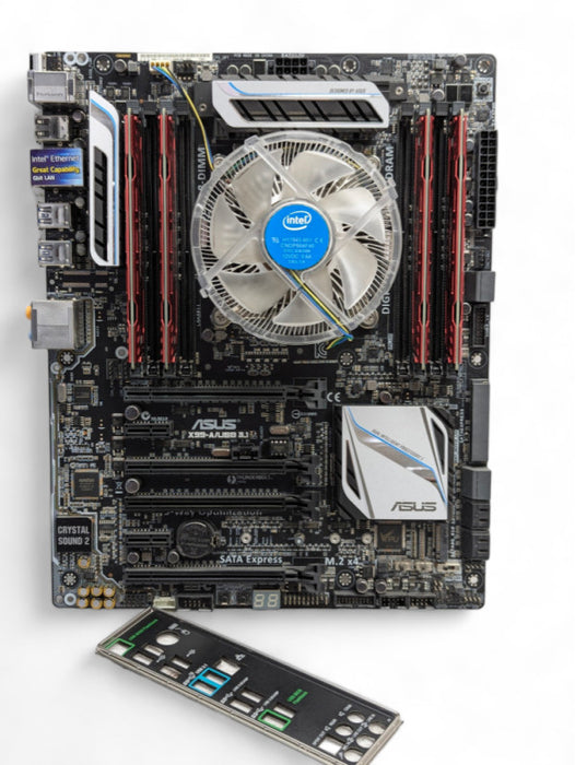 ASUS X99 X99-A/USB 3.1 with Intel Core i7-5930K @ 3.50GHz  64GB RAM -
