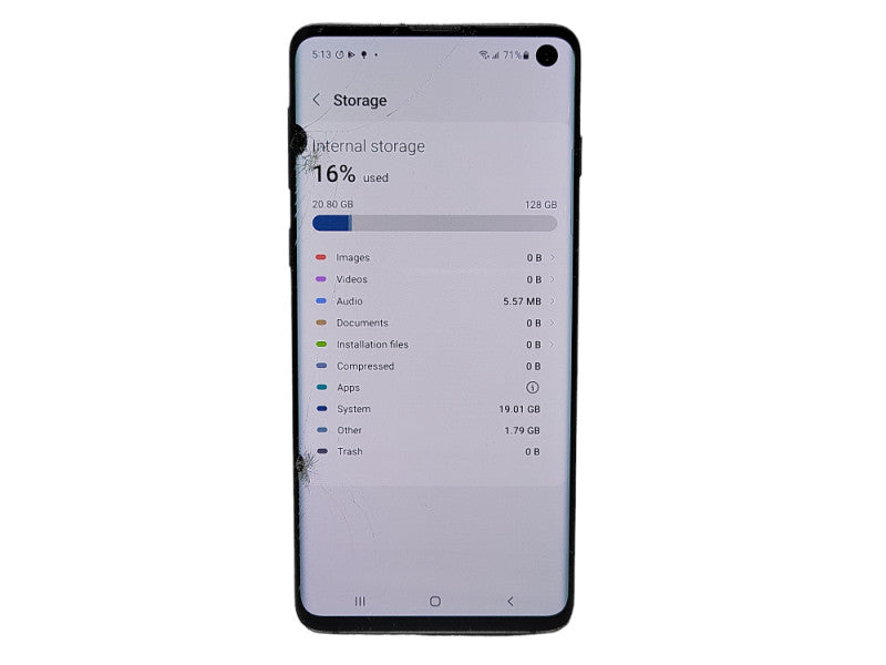 Samsung Galaxy S10 128GB (SM-G973W) - READ $