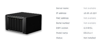 Synology DS1511+ DiskStation 5-bay NAS No HDD/Caddies !