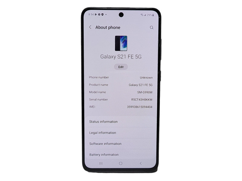 Samsung Galaxy S21 FE 5G 128GB READ $