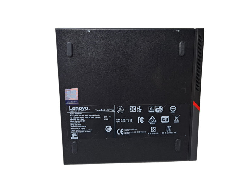 Lenovo M715q USFF | Ryzen 3 PRO 2200GE @ 3.2GHz 4C, 32GB DDR4, 128GB NVMe
