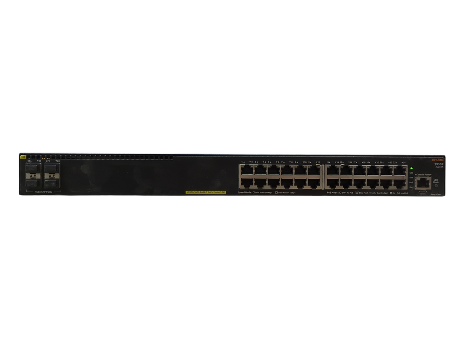 Aruba HP JL261A 2930F 24G PoE+ 4SFP Gigabit Switch