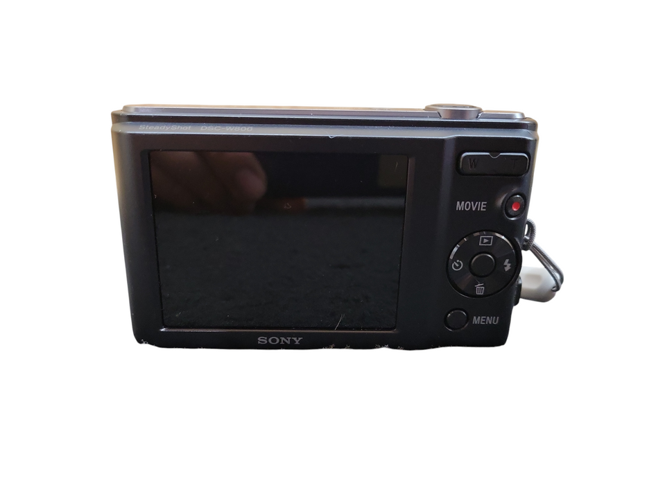 Sony Cyber-shot DSC-W800 20.1 MP 5x Optical Zoom Digital Camera Black