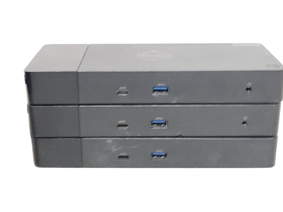 Lot of 3x Dell (2x WD19DC and 1x  WD19DCS) Docking stations, READ