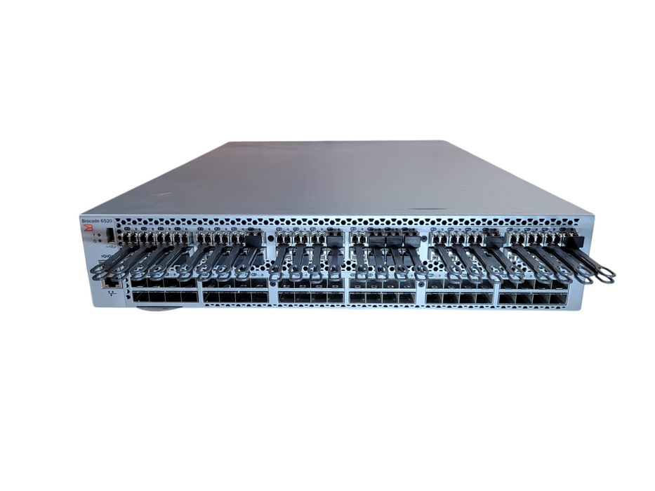 Brocade BR-6520-48-16G-R 6510 48-Port SFP+ Layer 3 Switch, READ