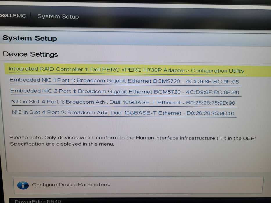Dell PowerEdge R540 - 2x Xeon Silver 4110 16GB DDR4 PERC H730P 2x750W PSU