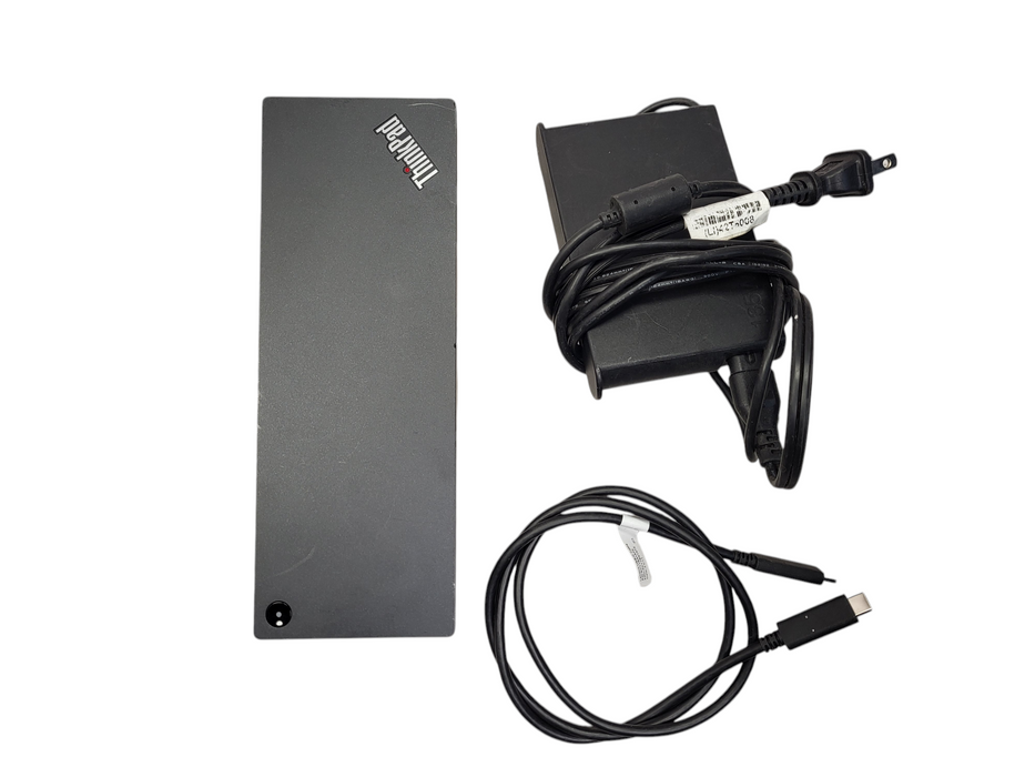 Lenovo ThinkPad Universal Thunderbolt 4 Smart Dock 40B1 w/ USB-C cable, 135W AC