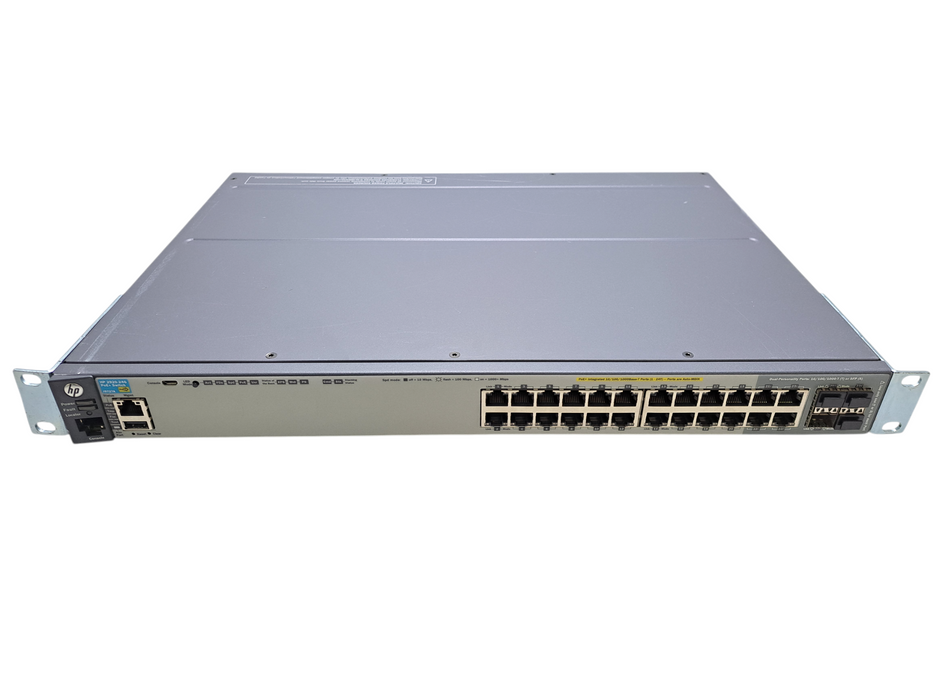 HP 2920-24G PoE+ J9727A | 24-Port Gigabit PoE+ Switch w/ J9733A Stacking Module