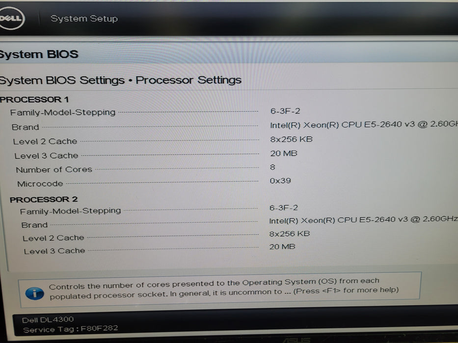 Dell DL4300 - 2x Xeon E5-2640 v3 16GB DDR4 PERC H730P Mini 2x1100W PSU
