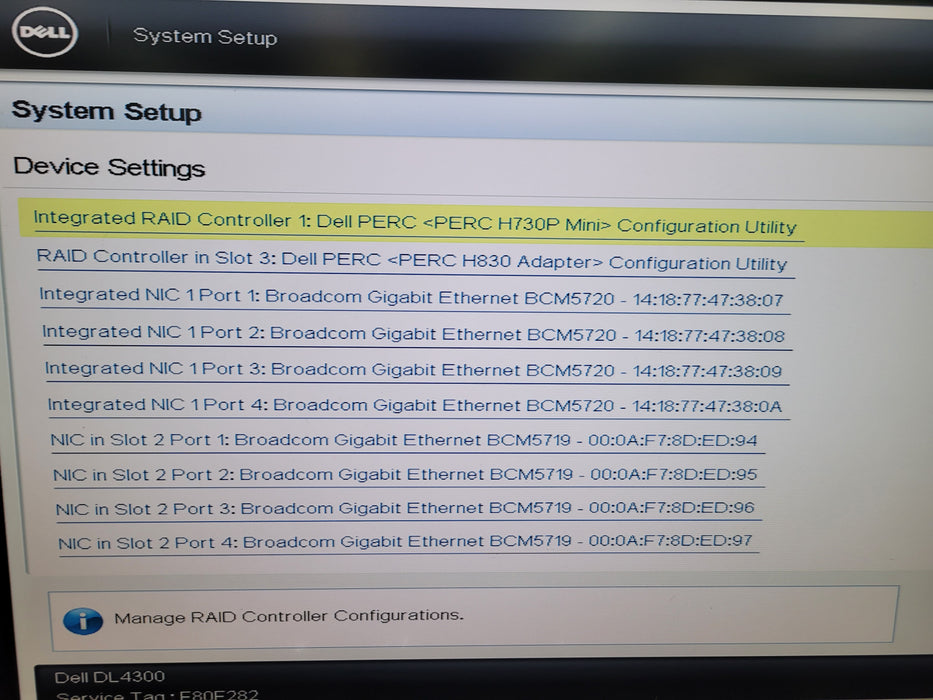 Dell DL4300 - 2x Xeon E5-2640 v3 16GB DDR4 PERC H730P Mini 2x1100W PSU