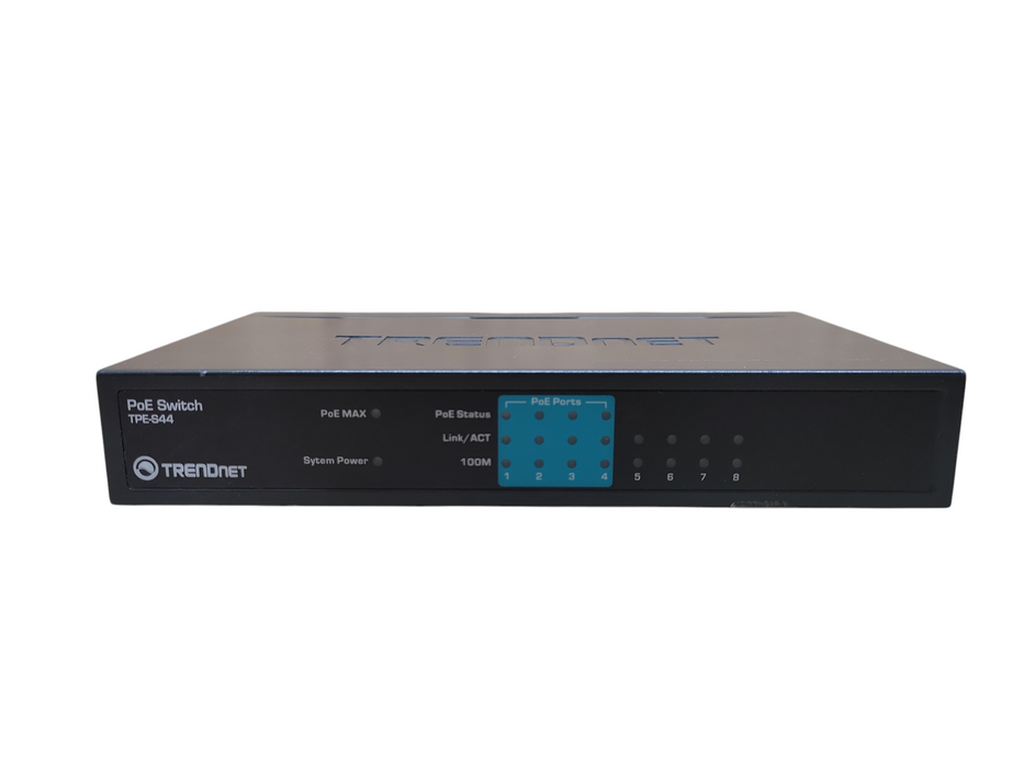 TRENDnet TPE-S44 8-Port Fast PoE Ethernet Switch