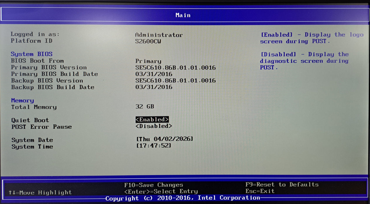 Intel S2600CW 2U Server 12x 3.5" | 2x Xeon E5-2696 v3, 32GB DDR4, 9270-8i RAID