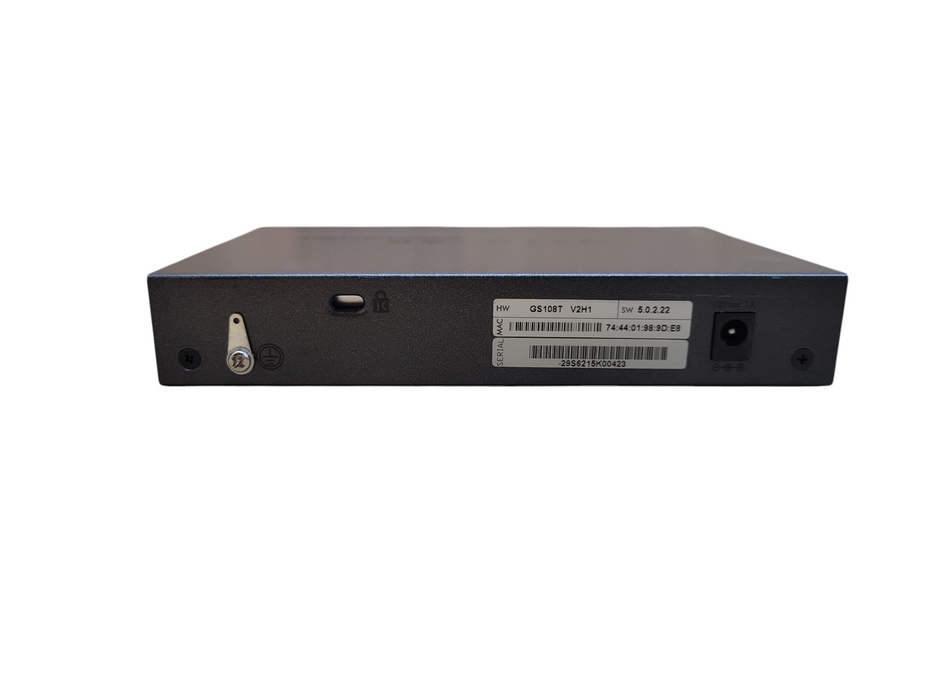 NETGEAR ProSafe GS108Tv2 GS108T Smart Switch 8-Port Gigabit