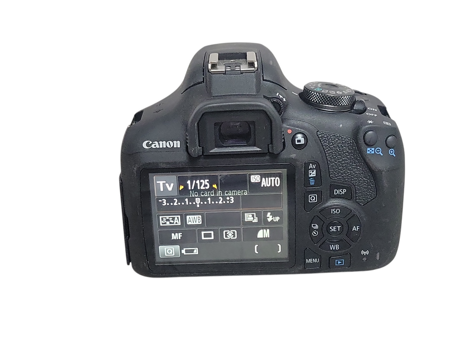 Canon EOS Rebel T7 24.1MP Digital SLR Camera with EFS 18--55mm Lens, READ