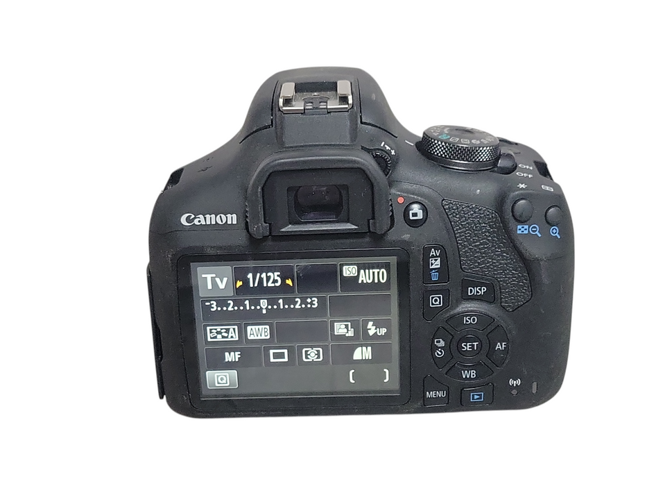 Canon EOS Rebel T7 24.1MP Digital SLR Camera with EFS 18--55mm Lens, READ