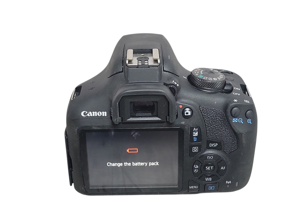 Canon EOS Rebel T7 24.1MP Digital SLR Camera with EFS 18--55mm Lens, READ