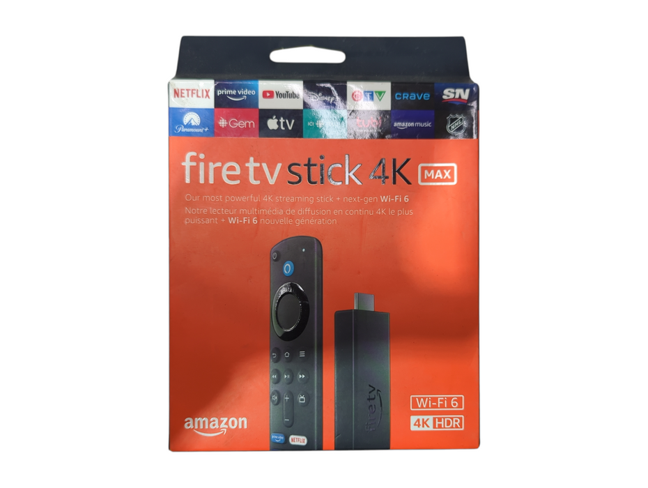 *NEW OPEN BOX* Amazon Fire TV Stick 4K Max Media Streamer