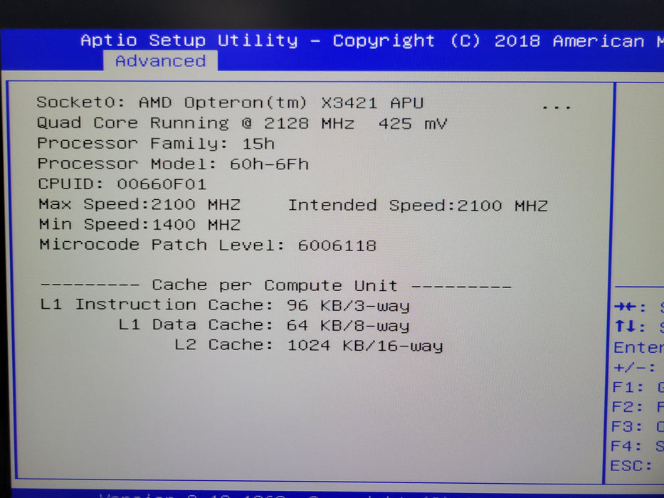 HP Proliant MicroServer Gen10 | AMD Opteron X3421 @2100MHz | 16GB RAM, No HDD