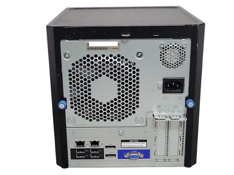 HP Proliant MicroServer Gen10 | AMD Opteron X3421 @2100MHz | 16GB RAM, No HDD