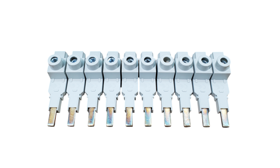 Lot 10x Allen Bradley 1489-AMCLT35 Ser. D Terminal Power Feed *READ*