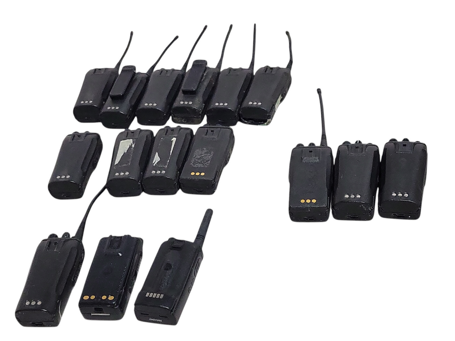 Lot of 16x Motorola Two-Way Radios, See description