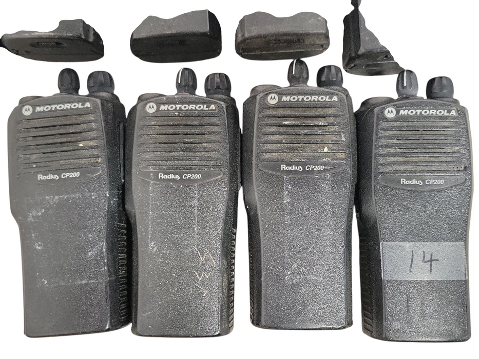 Lot of 16x Motorola Two-Way Radios, See description
