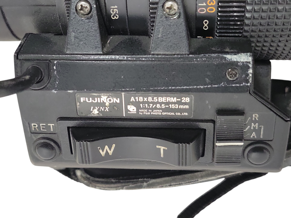 Fujinion LYNX A18x8.5BERM-28 1:1.7/8.5-153mm zoom lens