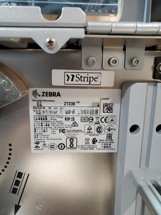 Zebra ZT230 Thermal Label Printer ZT23042-T01200FZ *READ*