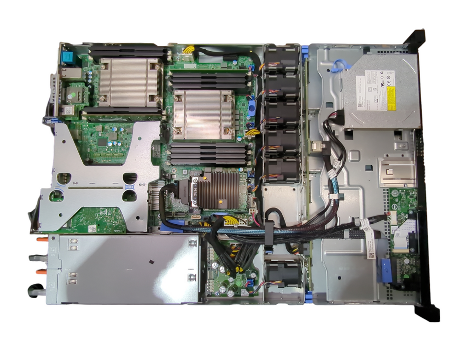 Dell PE OEM R430 1U 4x3.5", 2x Xeon E5-2620v3, 16GB DDR4, H730 Mini, No HDD