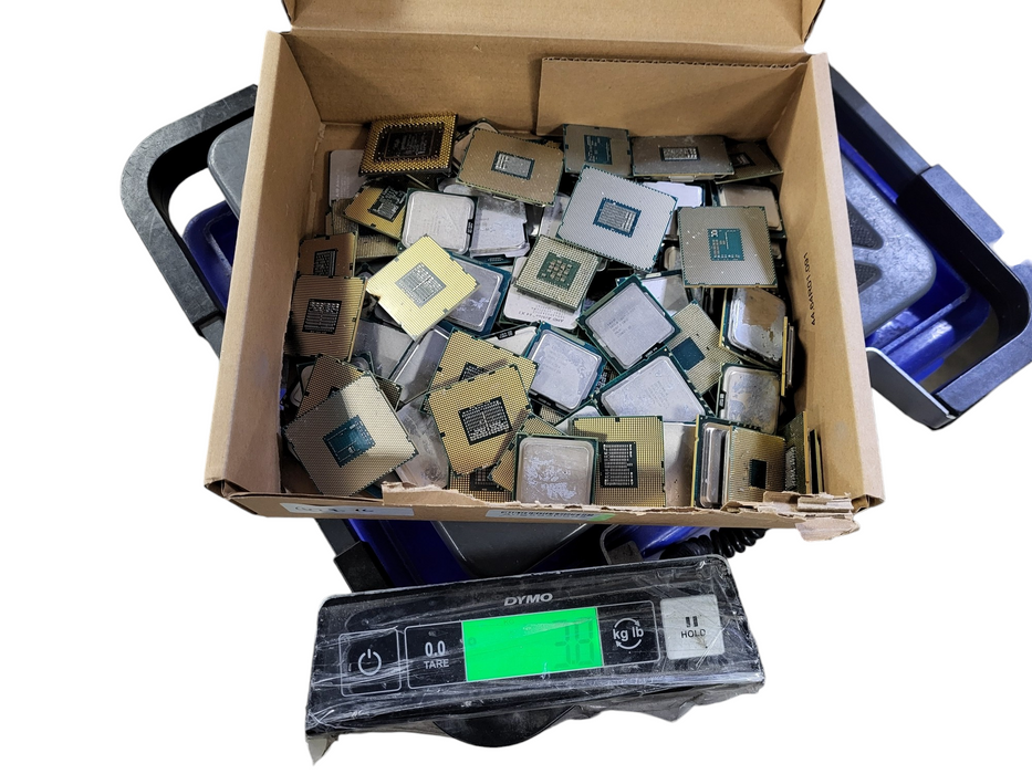 AS-IS Mixed Assorted CPUs 8.4LB/3.8KG READ