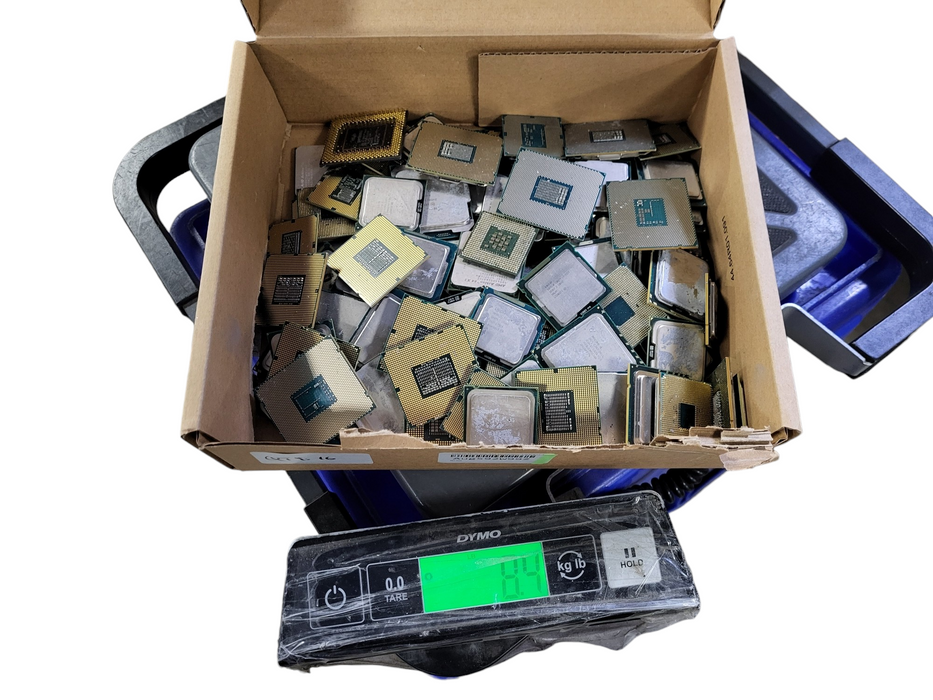 AS-IS Mixed Assorted CPUs 8.4LB/3.8KG READ