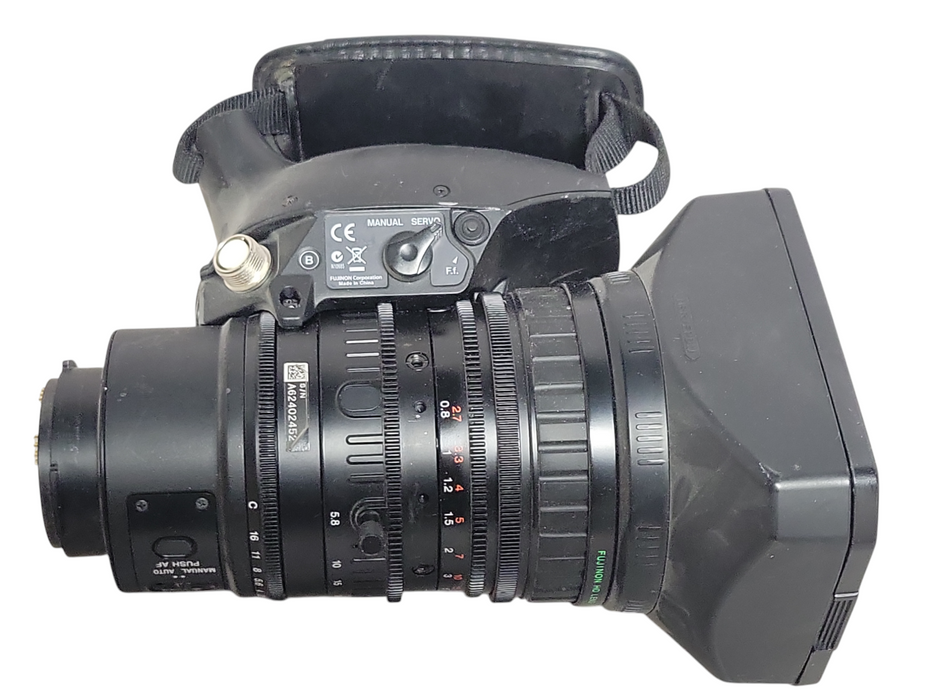 Fujifilm XS16x5.8A-XB8A 1:1.9/5.8-93mm PMW-320 Zoom Lens, READ