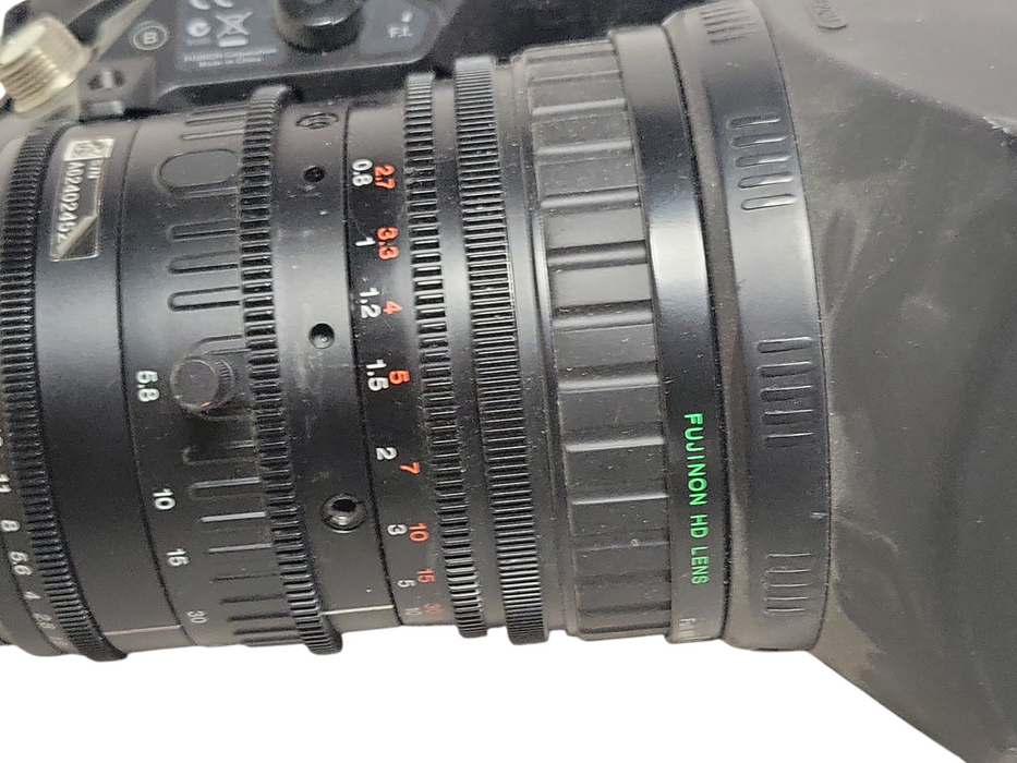 Fujifilm XS16x5.8A-XB8A 1:1.9/5.8-93mm PMW-320 Zoom Lens, READ