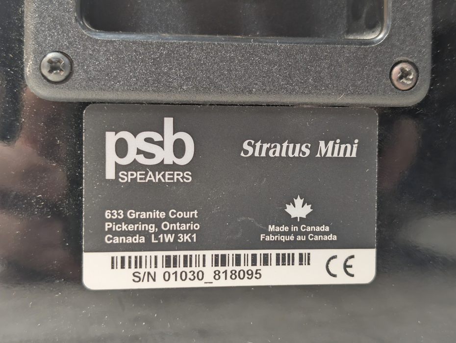 PSB Stratus mini 2-way speaker