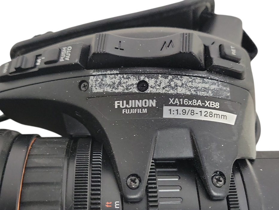 Fujinion XA16x8A-XB8 1:1.9/8-128mm zoom lens, READ