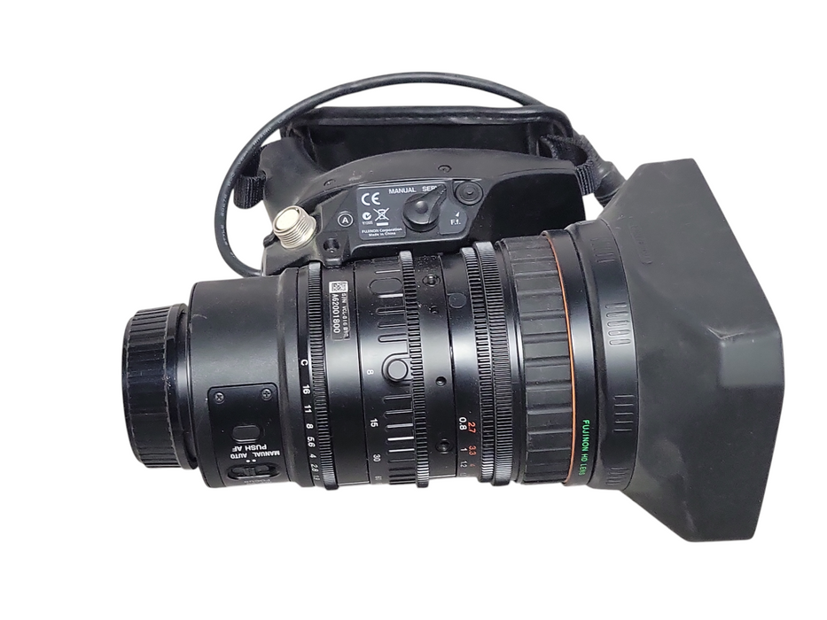 Fujinion XA16x8A-XB8 1:1.9/8-128mm zoom lens, READ