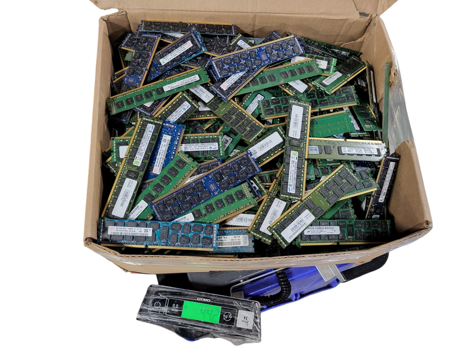 AS-IS Non-Heat sink RAM/Memory 44.2LBs/20.1 KG