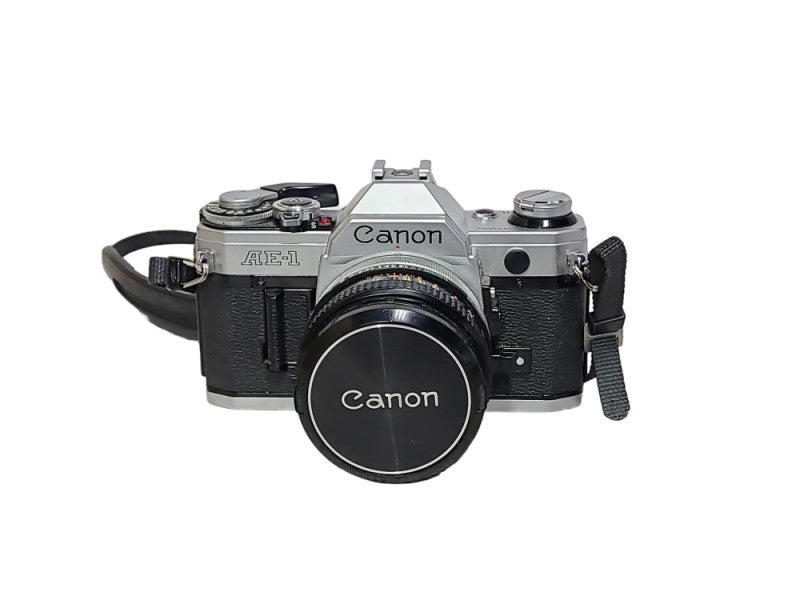 Canon AE-1 Program Film Camera w/ Canon FD 50mm lens, READ